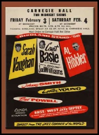 Birdland Stars of '56 Carnegie Hall Poster